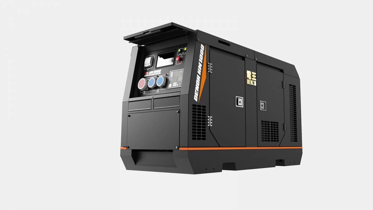 HW1000柴油雙把數(shù)字靜音發(fā)電電焊機(jī)